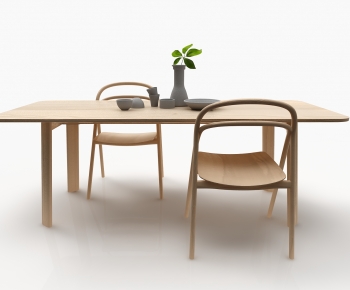 Nordic Style Dining Table And Chairs-ID:695419074