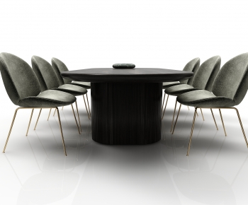 Modern Dining Table And Chairs-ID:427829985