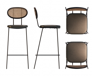 Nordic Style Bar Chair-ID:767215017