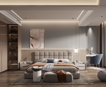 Modern Bedroom-ID:566982034