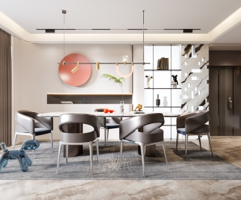 Modern Dining Room-ID:761876117