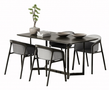 Modern Dining Table And Chairs-ID:466172937