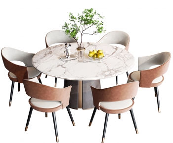 Modern Dining Table And Chairs-ID:761244067