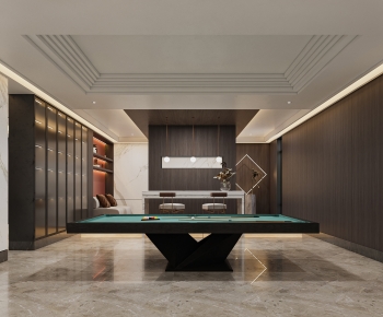Modern Billiards Room-ID:915544999