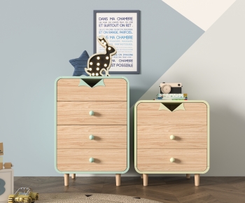 Nordic Style Chest Of Drawers-ID:316309939