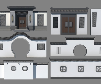 Chinese Style Building Component-ID:526482116