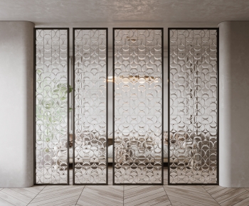 Modern Glass Screen Partition-ID:865390061