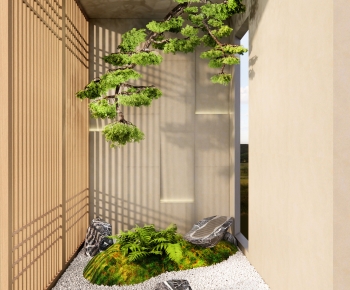 New Chinese Style Courtyard/landscape-ID:579098944