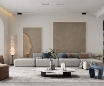 Modern A Living Room-ID:141851902