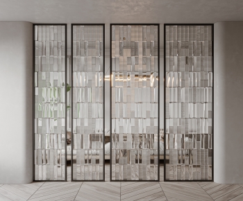 Modern Glass Screen Partition-ID:830966008
