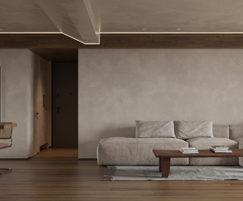 Wabi-sabi Style A Living Room-ID:520631078