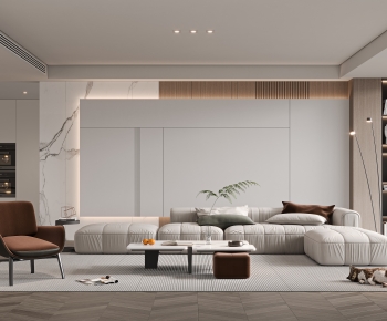 Modern A Living Room-ID:281152962