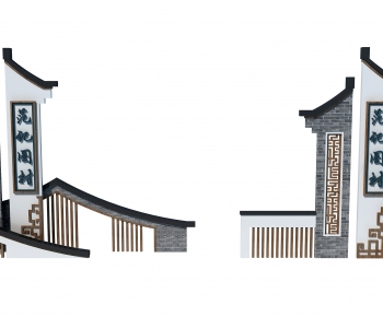 Chinese Style Building Component-ID:801372058