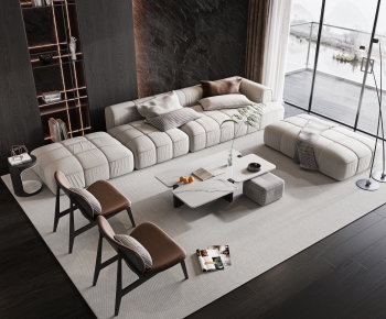 Modern Sofa Combination-ID:163507945