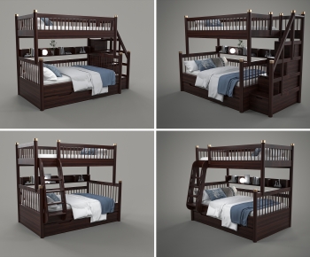 Modern Bunk Bed-ID:896336083