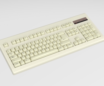 Modern Retro Style Keyboard And Mouse-ID:472877989