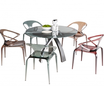 Modern Dining Table And Chairs-ID:130918038