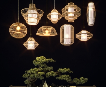 Japanese Style New Chinese Style Droplight-ID:382656106