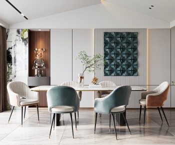 Modern Dining Room-ID:615340952