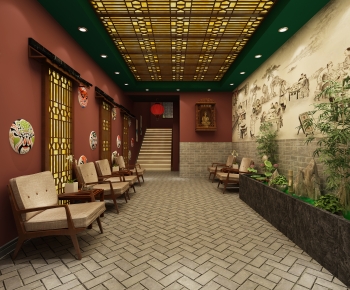 New Chinese Style Catering Space-ID:299710046