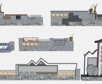 Chinese Style Building Component-ID:248933083