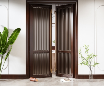 New Chinese Style Entrance Door-ID:933638105