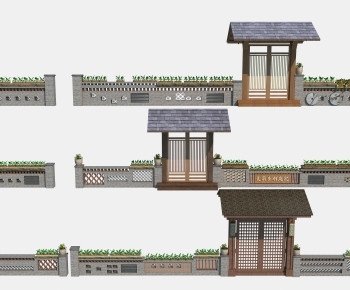 Chinese Style Building Component-ID:426740886