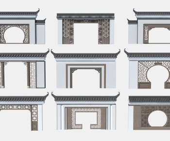 Chinese Style Building Component-ID:486290935