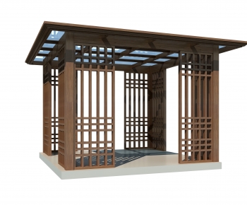 New Chinese Style Building Component-ID:907818083