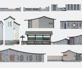 Chinese Style Building Component-ID:417494066