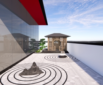 New Chinese Style Courtyard/landscape-ID:508398061