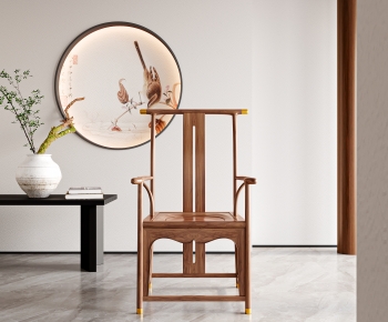 New Chinese Style Single Chair-ID:112610101