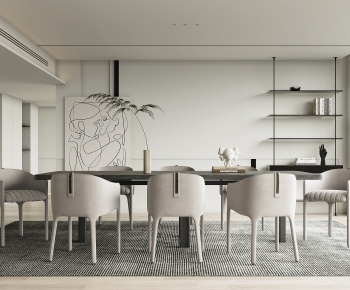 Modern Dining Room-ID:663011071