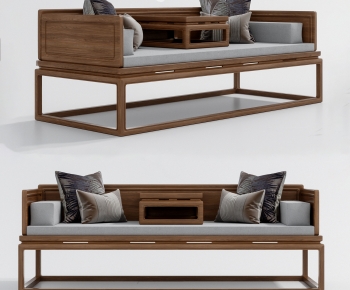 New Chinese Style A Sofa For Two-ID:361666925