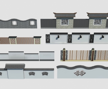 Chinese Style Building Component-ID:318108086