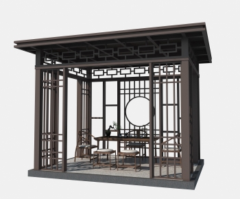 New Chinese Style Building Component-ID:245732074