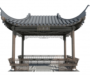 Chinese Style Ancient Architectural Buildings-ID:965502986