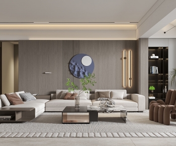 Modern A Living Room-ID:706110019