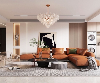 Modern A Living Room-ID:122126105