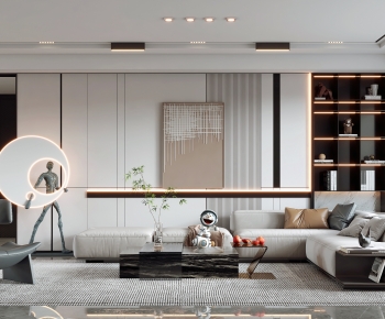 Modern A Living Room-ID:172149908