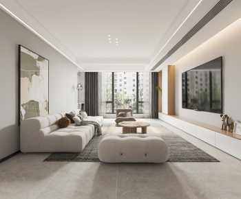 Modern A Living Room-ID:753571036