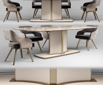 Modern Dining Table And Chairs-ID:633761885