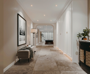 Simple European Style Hallway-ID:789211036