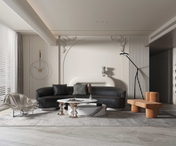 Modern A Living Room-ID:320431956