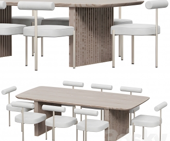 Modern Dining Table And Chairs-ID:347191108