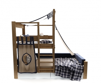 Modern Bunk Bed-ID:305439004