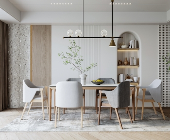 Modern Nordic Style Dining Room-ID:116467004