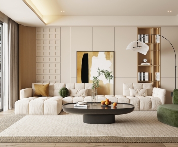 Wabi-sabi Style A Living Room-ID:905179029