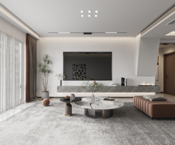 Modern A Living Room-ID:484021901