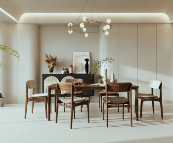 Nordic Style Dining Room-ID:671771052